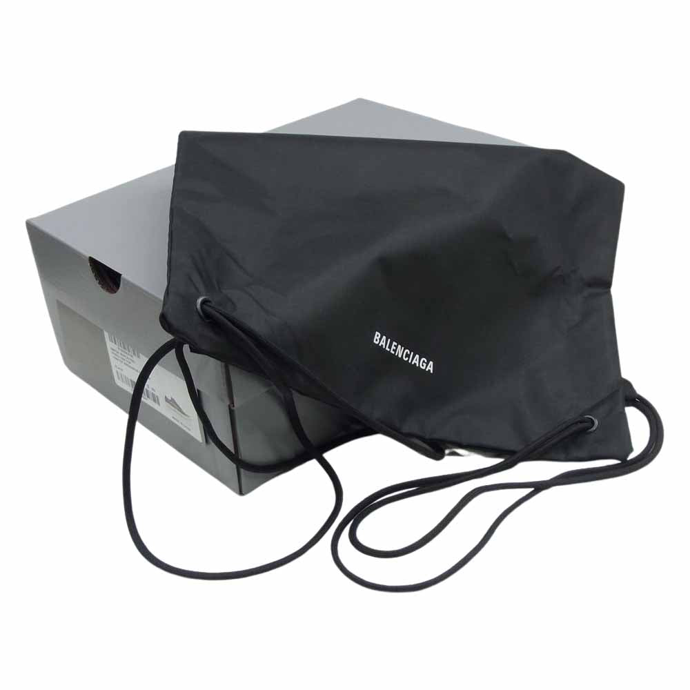 BALENCIAGA バレンシアガ 22AW 688754 PARIS LOWQ パリ ローカット レザー スニーカー ブラック系 40【新古品】【未使用】【中古】