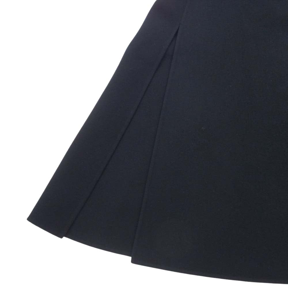 MADISON BLUE マディソンブルー MB999-2101 REVER SIDE SLIT CAPE COAT リバーサイド スリット ケープ ポンチョ ウール ジャケット ブラック系 02(M)【極上美品】【中古】
