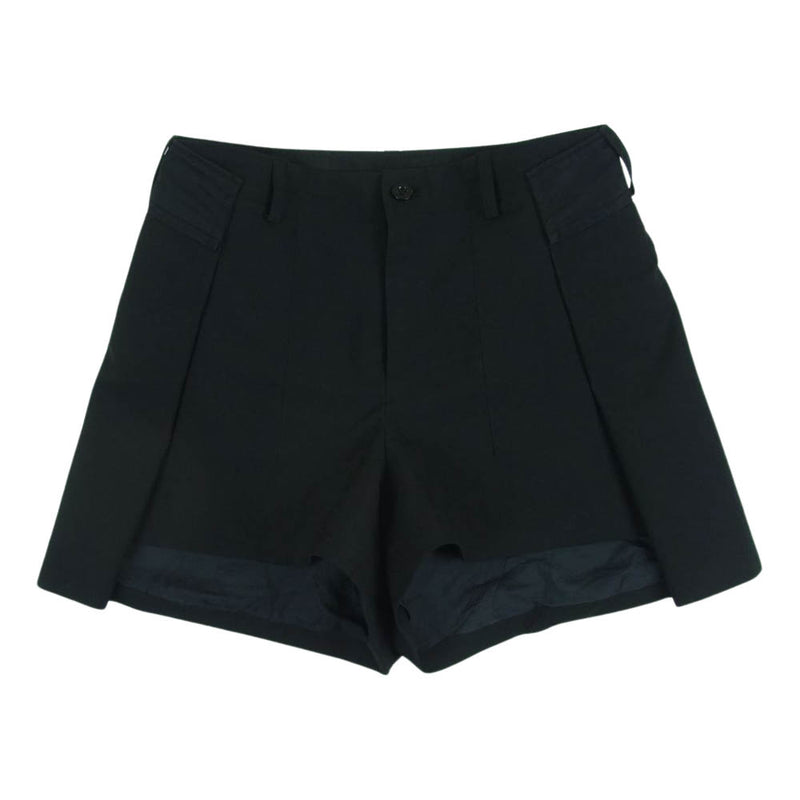 Sacai サカイ 23AW 23-06928 Wool blend shorts ウール ブレンド ショーツ ショート パンツ 日本製 ブラック系  3【中古】