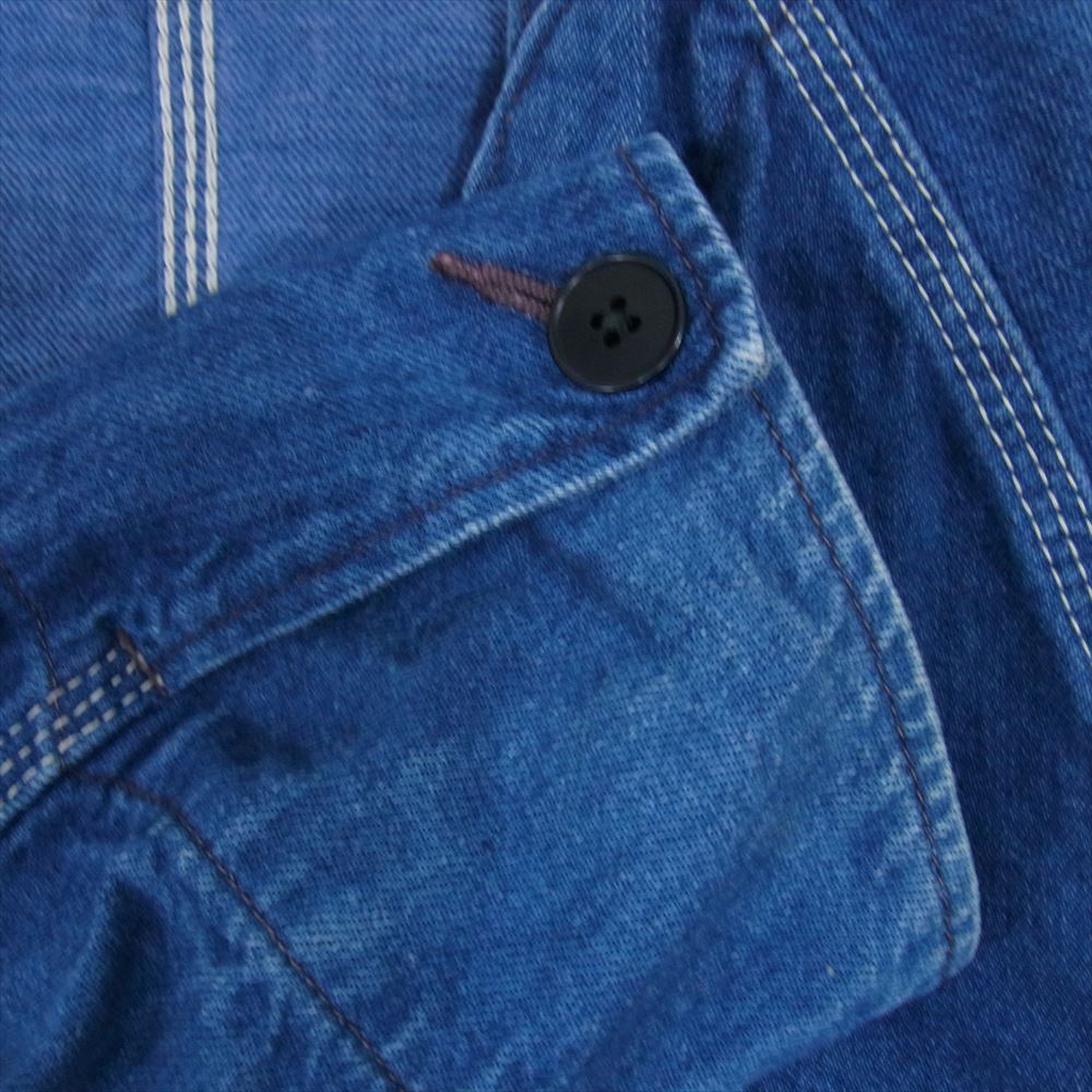 ブルーナボイン 5205 プーカ デニム ジャケット インディゴブルー系 O【中古】