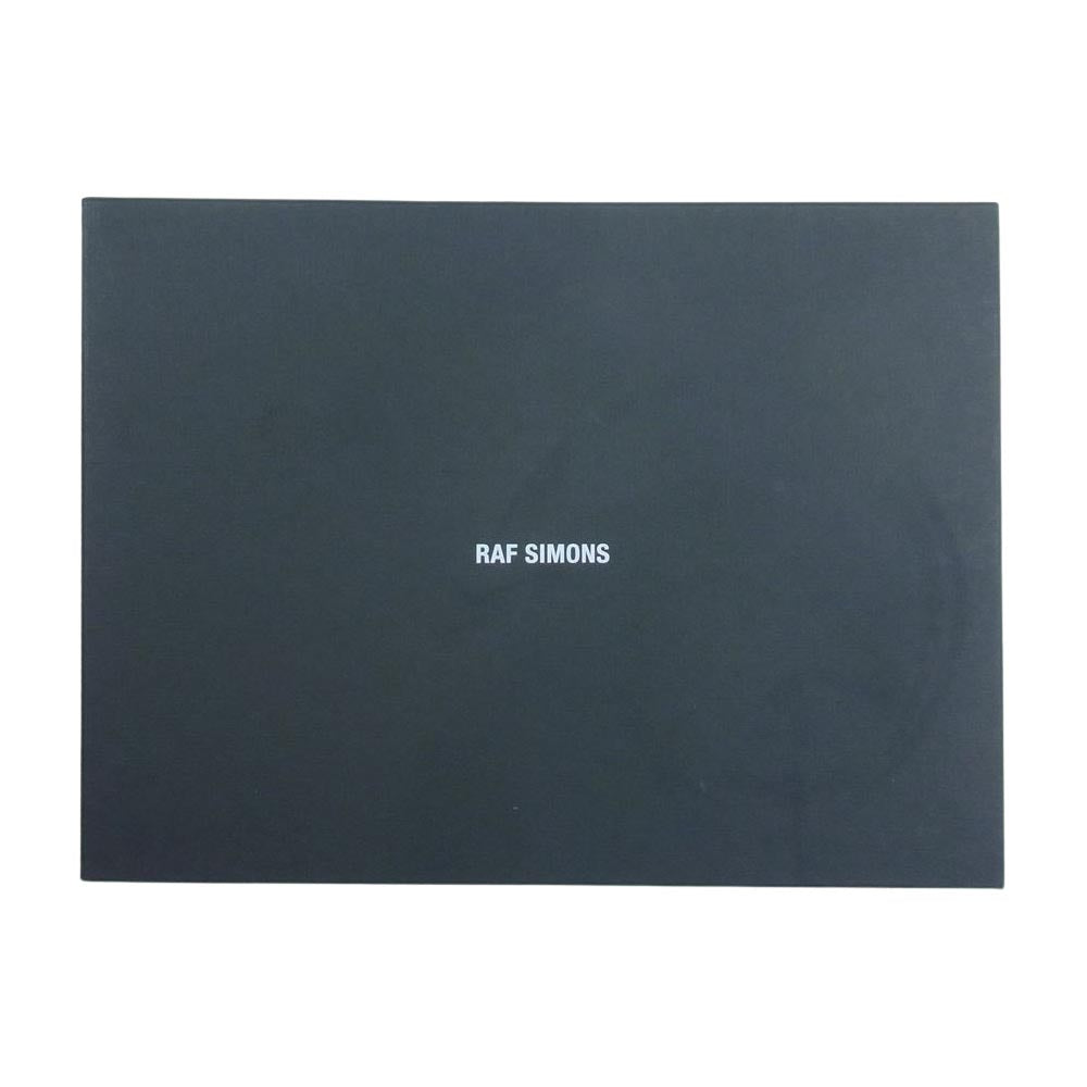 RAF SIMONS ラフシモンズ 15SS document holder sea wave 総柄 クラッチバッグ ホワイト系【美品】【中古】