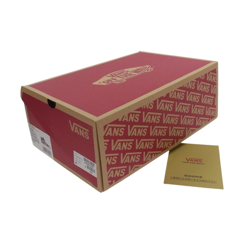 VANS バンズ VN0A5KXVKS7 Sk8-Hi 38 Dx Pig Suede Caviar スエード スケートハイ ハイカット スニーカー ブラック系 27cm【中古】