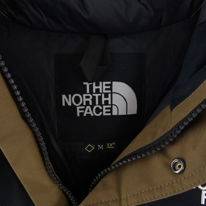 THE NORTH FACE ノースフェイス ND91835 MOUNTAIN DOWN COAT マウンテン ダウン コート カーキ系 M –  ブランド古着 LIFE