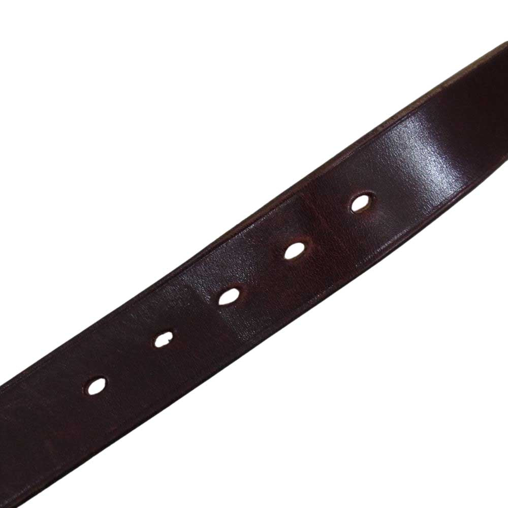 Needles ニードルス Quick Release クイックリリース レザー ベルト ブラウン系 32/80【中古】