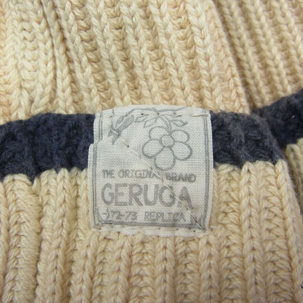 GERUGA ゲルガ SUMMER KNIT CAP サマーニット キャップ ベージュ系【中古】