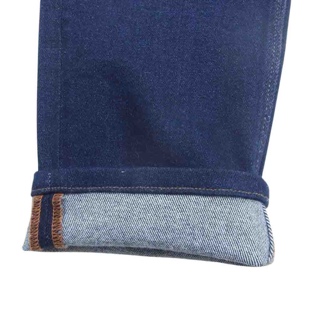 NICOLE ニコル 9166-5132 デニム ストレート スキニー パンツ インディゴブルー系 46【新古品】【未使用】【中古】