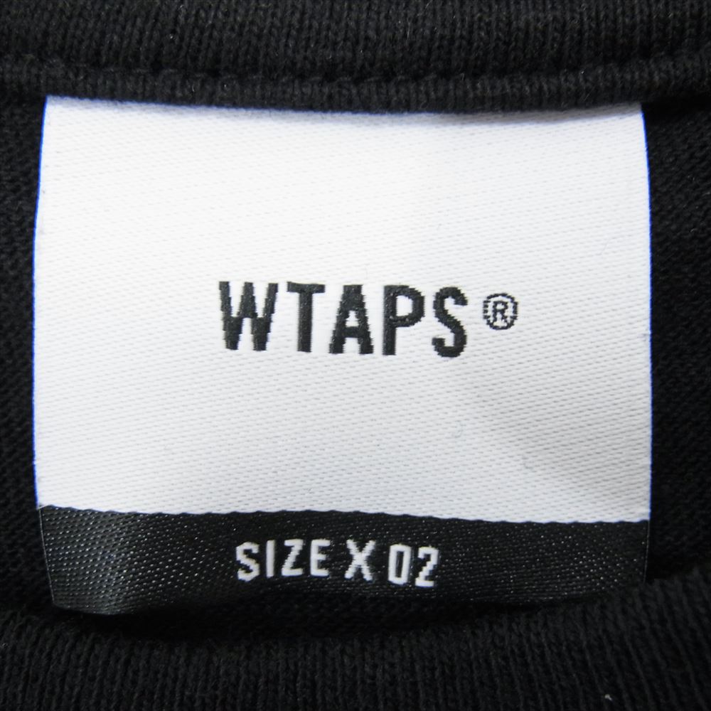 WTAPS ダブルタップス 23SS 231ATDT-STM05S DSQD SS Tee プリント 半袖 Tシャツ ブラック系 X02【中古】