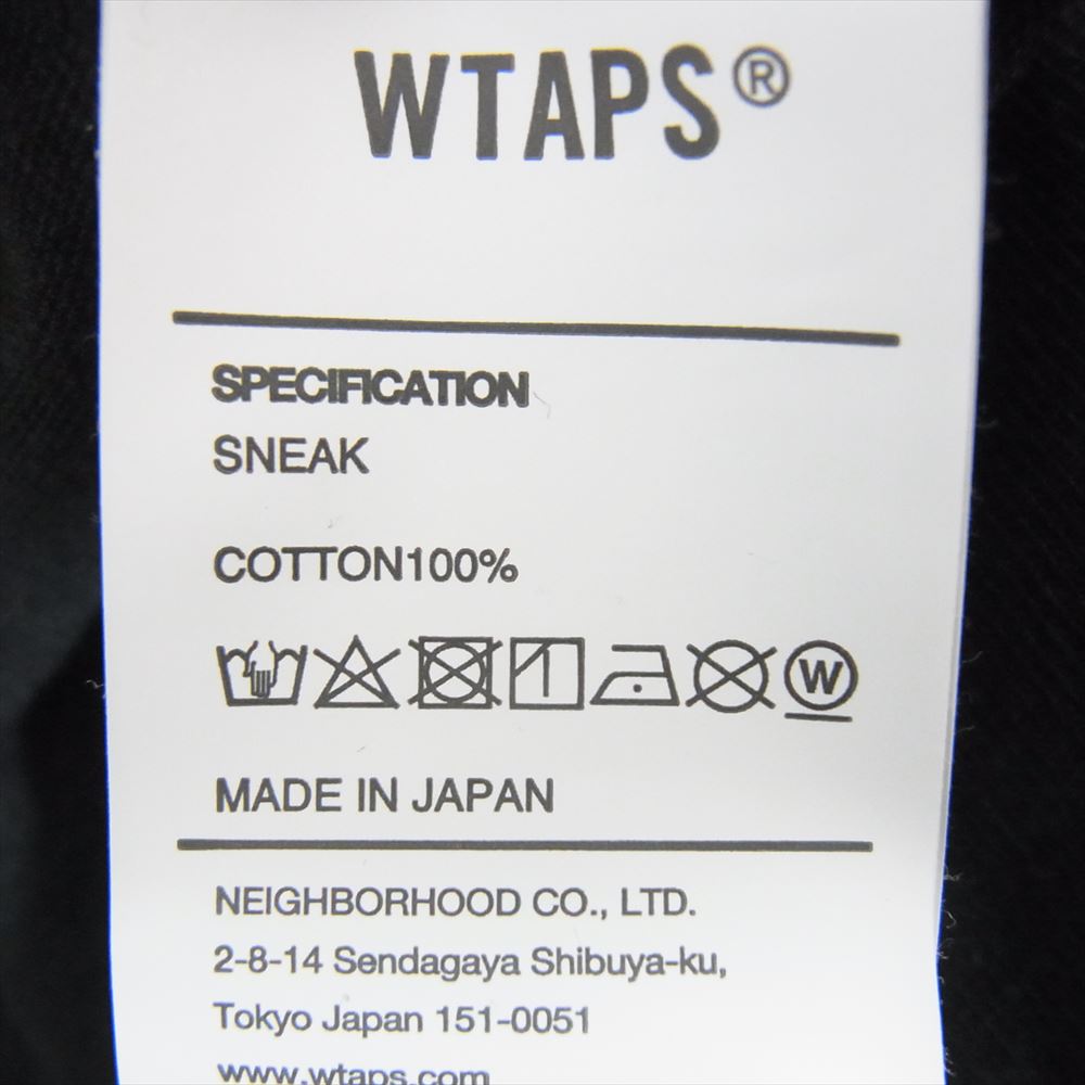 WTAPS ダブルタップス 23SS 231ATDT-STM05S DSQD SS Tee プリント 半袖 Tシャツ ブラック系 X02【中古】