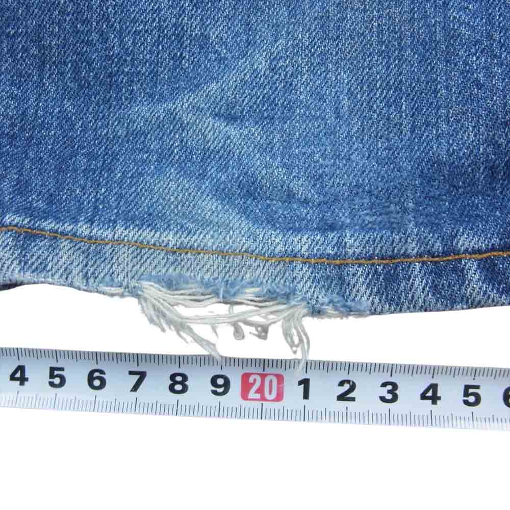 Levi's リーバイス 2002年 1月製 00s 501 ボタンフライ デニム パンツ インディゴブルー系 W32【中古】