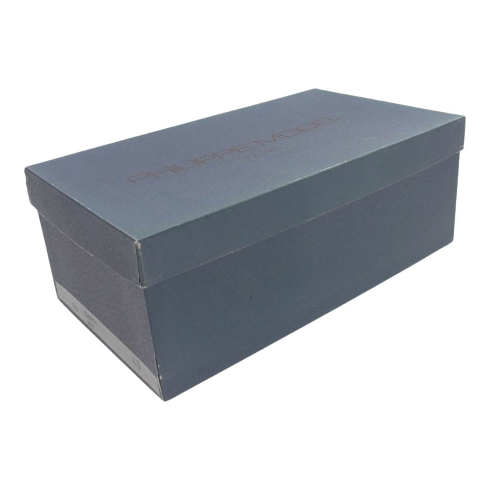 フィリップモデル レザー サンダル ミュール シューズ ブラック系 40【中古】
