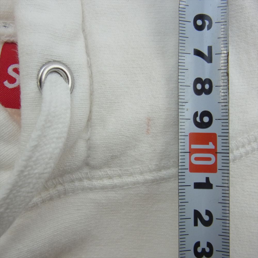 Supreme シュプリーム 21AW Box Logo Hooded Sweatshirt ボックス ロゴ フーデッド スウェット シャツ パーカー ホワイト ホワイト系 L【中古】