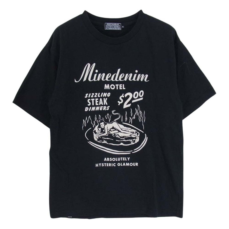 コットン100%【未使用品】MINEDENIM × HYSTERIC GLAMOUR Tシャツ