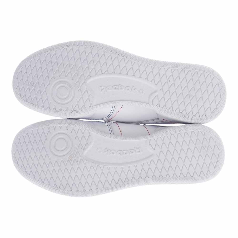 Reebok リーボック 1Y3501 × A BATHING APE アベイシングエイプ Bape ベイプ Club C クラブシー スニーカー ホワイト系 28cm【美品】【中古】