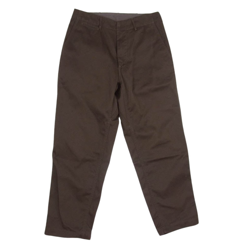 nanamica ワイドパンツ 32 ブラウン SUCF913 nanamica ナナミカ SUCF913 Wide Chino Pants ワイド チノ パンツ