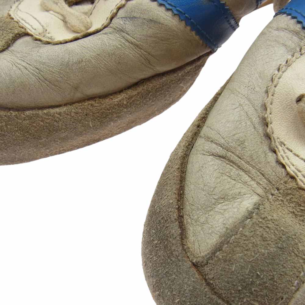 adidas アディダス 観賞用 ヴィンテージ オリジナル 70s 80s KEGLER ケグラー スニーカー オフホワイト系 ライトブルー系 US7【中古】