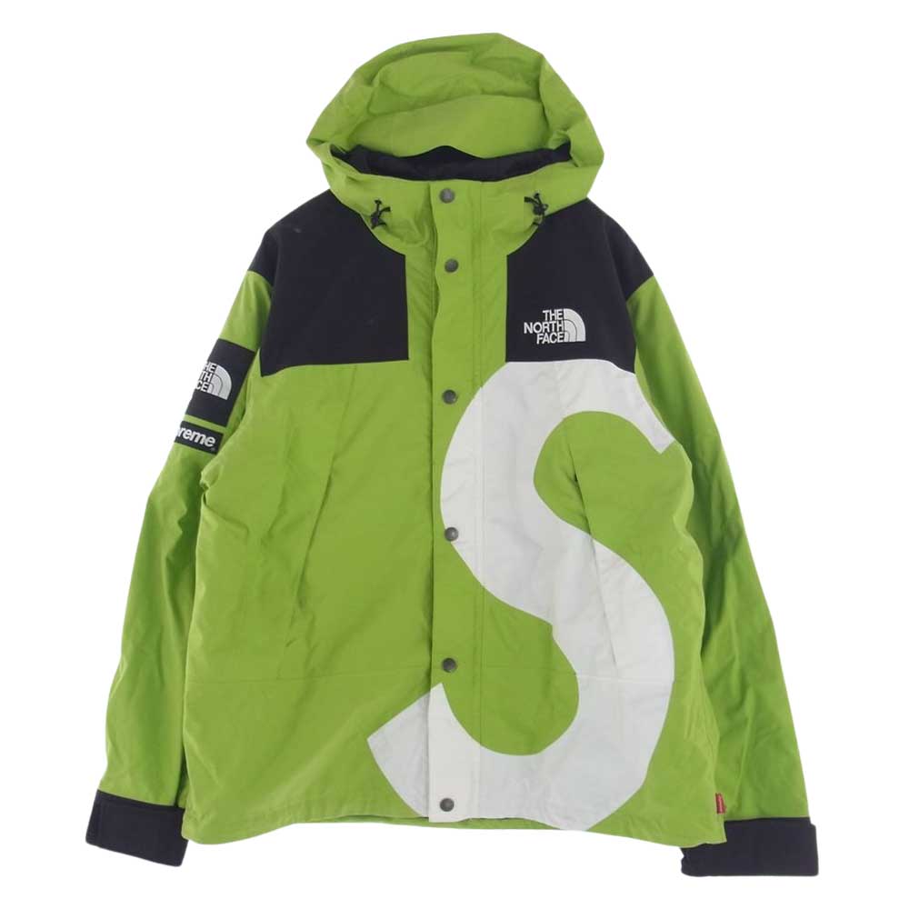 Supreme シュプリーム The North Face ノースフェイス S Logo Mountain Jacket Sロゴ マウンテンパーカー ジャケット ライトグリーン系 M【中古】