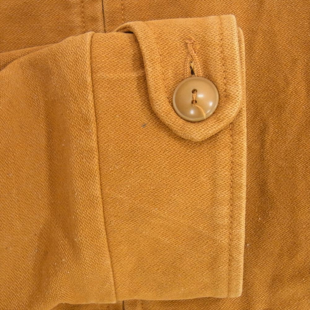 TENDERLOIN テンダーロイン T-MOLESKIN ZIP JKT モールスキン フルジップアップ ジャケット ブラウン系 XS【中古】