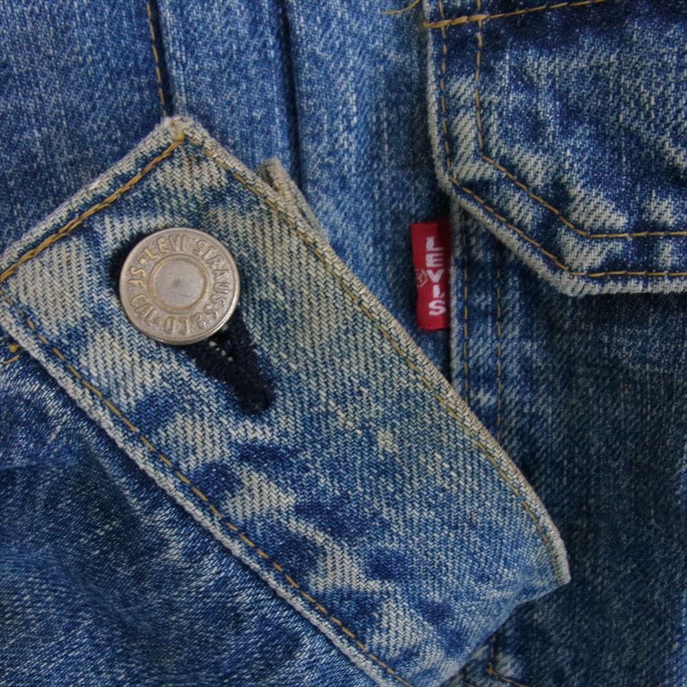 Levi's リーバイス 91年製 70502XX 1st 復刻 デニム ジャケット インディゴブルー系 38【中古】