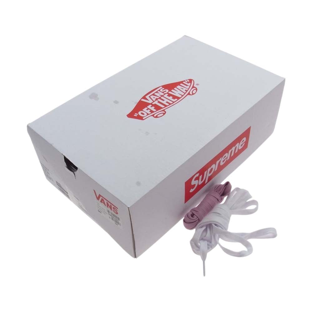 Supreme シュプリーム 23SS × Vans Dollar Skate Grosso Mid Pink バンズ ドル スケート グロッソ ミッド ピンク スニーカー マルチカラー系 27.5cm【中古】