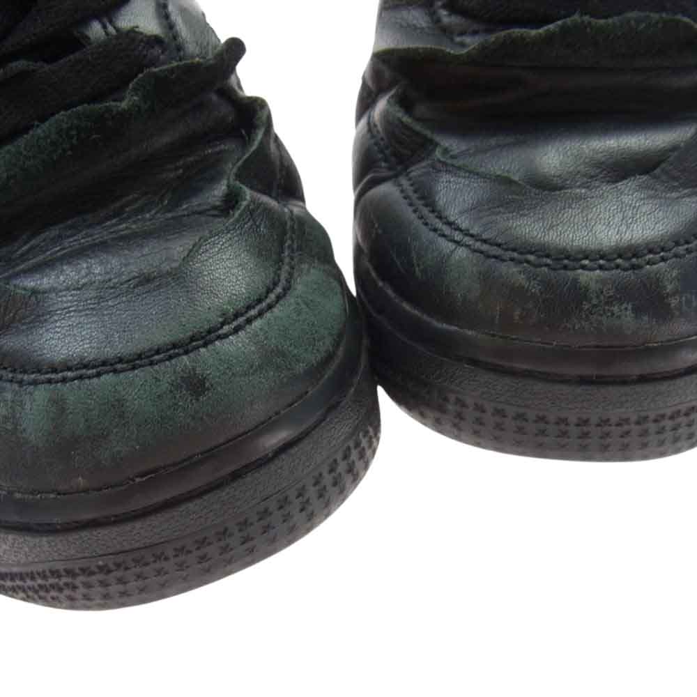 COMME des GARCONS コムデギャルソン DC3601-001 × NIKE AIR FORCE 1 AF1 MID BLACK ナイキ エアフォース1 ミッド スニーカー ブラック系 24cm【中古】