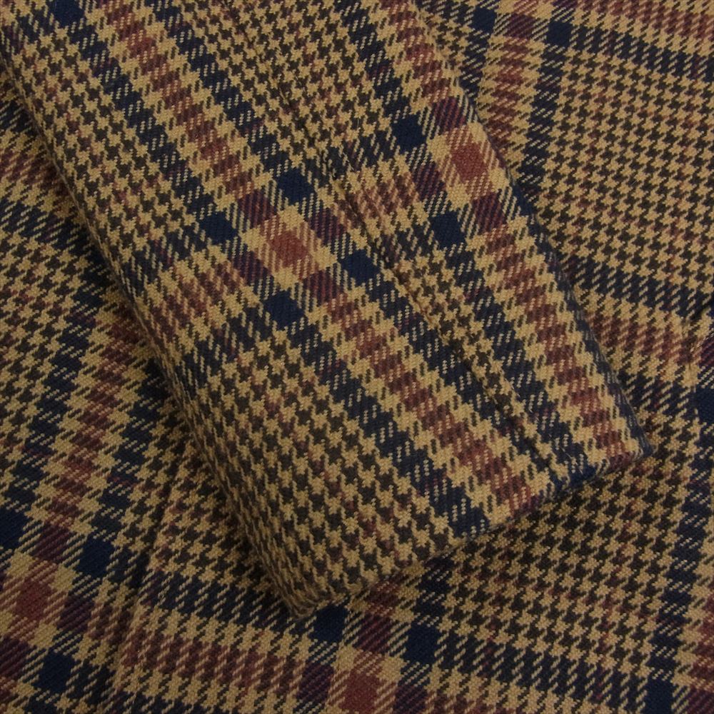 アミアレクサンドルマテュッシ 17AW H17M002.214 LONG BELTED COAT ガンクラブチェック ベルテッド コート マルチカラー系 44【中古】