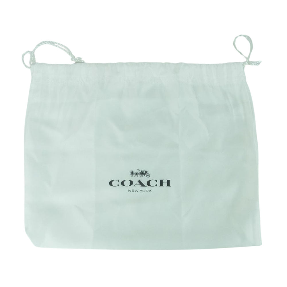 COACH コーチ C0772 ピロータピー レザー ショルダー バッグ モスグリーン系【中古】