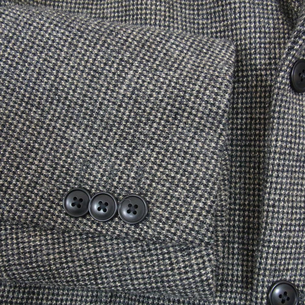 COMOLI コモリ 21AW U03-01007 LOVAT社製ツイード生地 ウォッシュド テーラード ジャケット グレー系 2【中古】