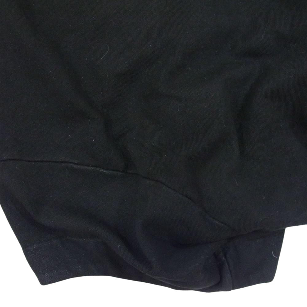 ユリウス 14AW 477PAM26-C Glitch ジオメトリック オーバークロッチ コットン スウェットパンツ ブラック系 1【中古】