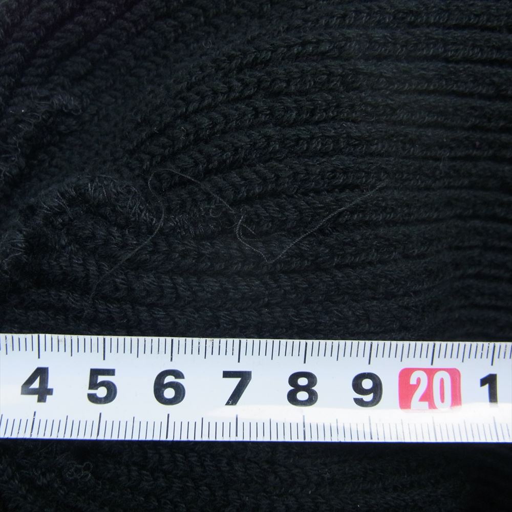 STANDARD CALIFORNIA スタンダードカリフォルニア SD tech dry watch cap テック ドライ リブ ワッチ キャップ ニット帽 ビーニー ブラック系【中古】