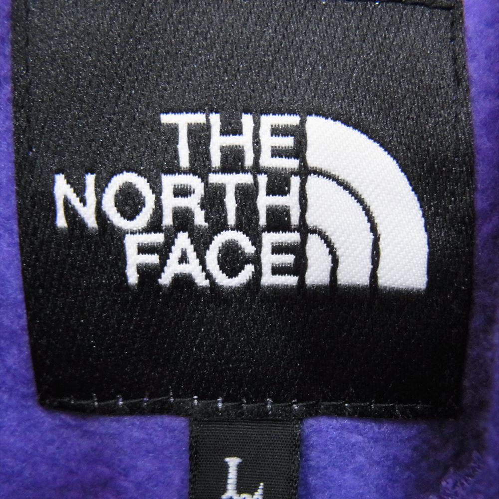 THE NORTH FACE ノースフェイス NT62040 Back Square Logo Hoodie バック スクエア ロゴ フーディー パーカー パープル系 L【中古】