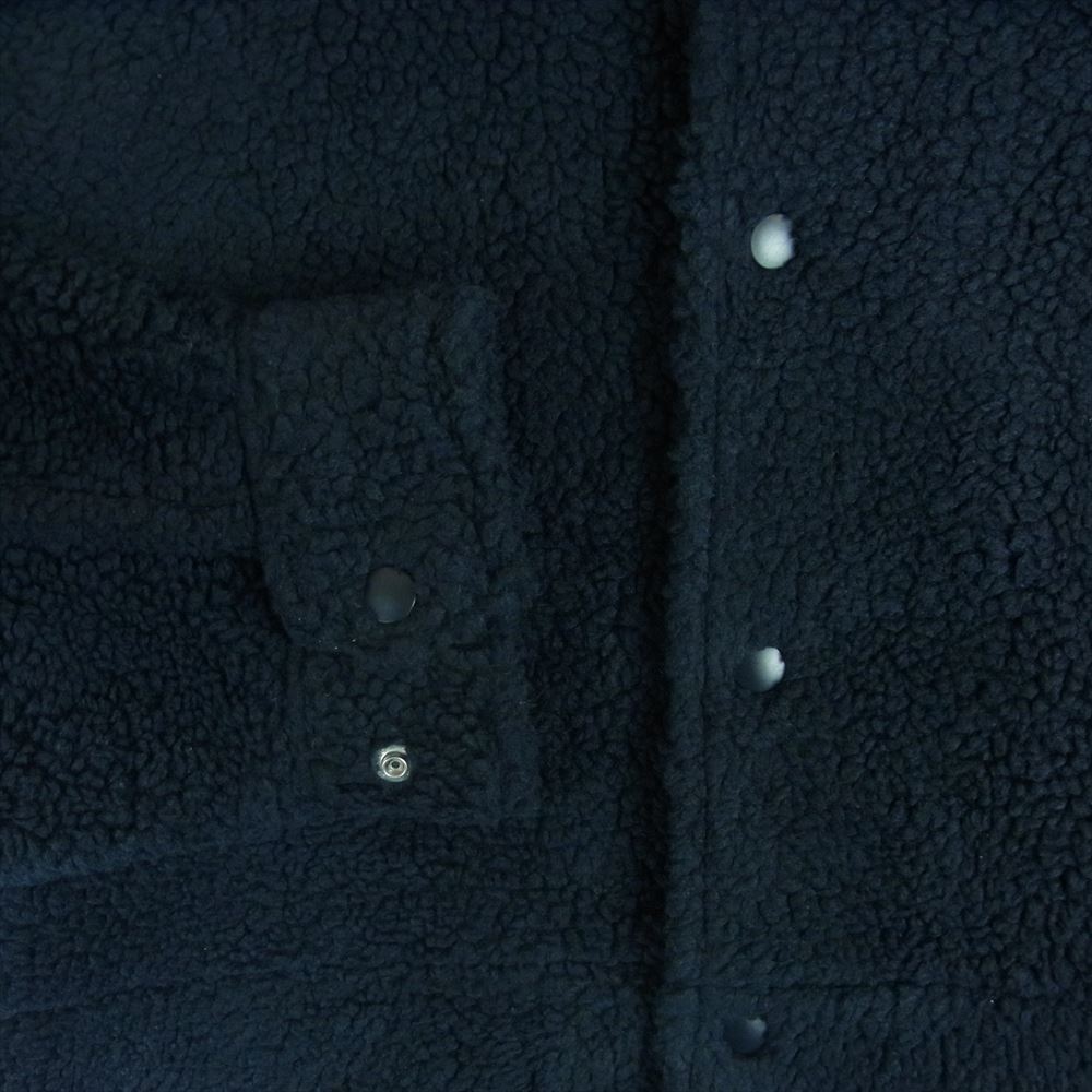 NAISSANCE ネサーンス 19AW 19A-NSA-JK-03 BOA COACH JACKET ボア フリース コーチ ジャケット ネイビー系 L【極上美品】【中古】
