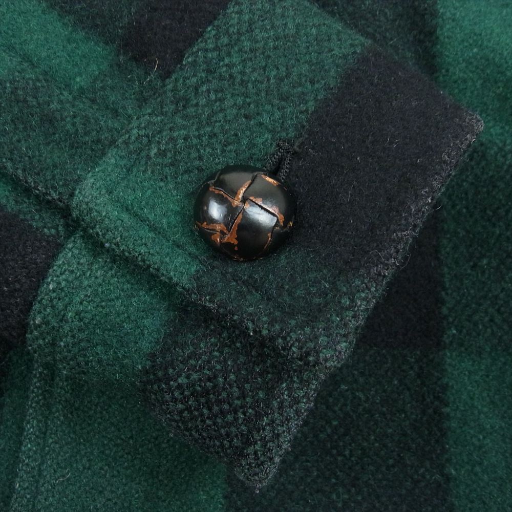 MARBLES マーブルズ MJK-A1001 バッファロー チェック ジャケット グリーン系 ブラック系 S【中古】