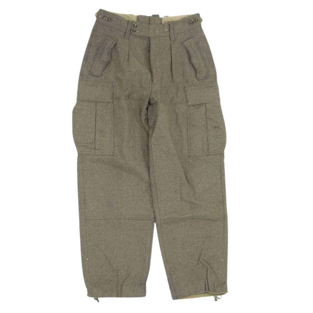 ドイツ軍 放出品 ミリタリー 古着 ヴィンテージ 60s タンカース ビンテージ 古着 ドイツ 軍 パンツ 60 s German ARMY TROUSERS ドイツ軍