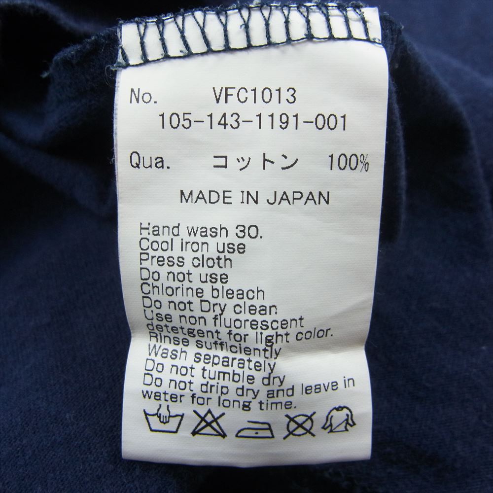 デニムバイヴァンキッシュ fragment フラグメント BAND バンド プリント 半袖 Tシャツ ネイビー系 XL【中古】