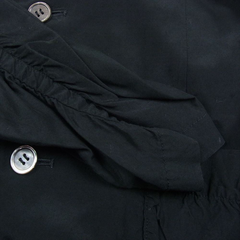 tricot COMME des GARCONS トリココムデギャルソン AD2000 TJ-02001M レーヨン100% オープンカラー 長袖 シャツ ブラック系 M【中古】