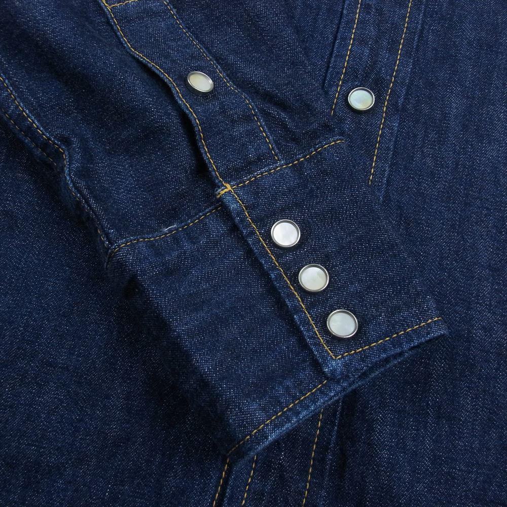 THE FLAT HEAD ザフラットヘッド 7001 デニム ウエスタン インディゴブルー系 42【中古】