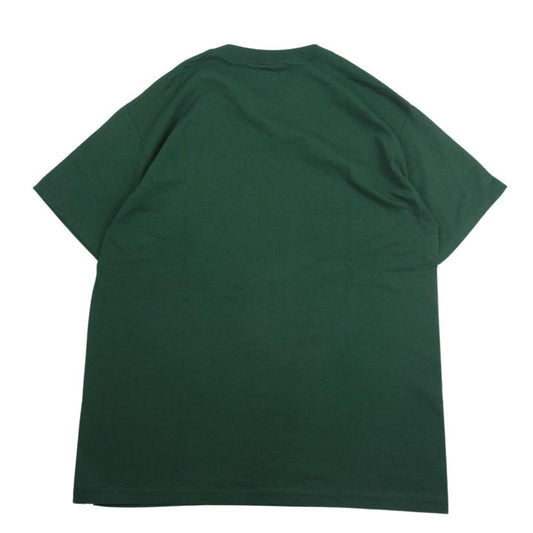 WACKO MARIA ワコマリア 世界平和プロジェクト マカチェフ プリント 半袖 Tシャツ グリーン グリーン系 L【中古】