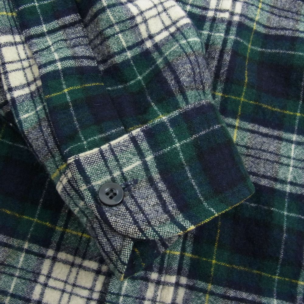 PENDLETON ペンドルトン 70s ウール チェック シャツ グリーン系【中古】