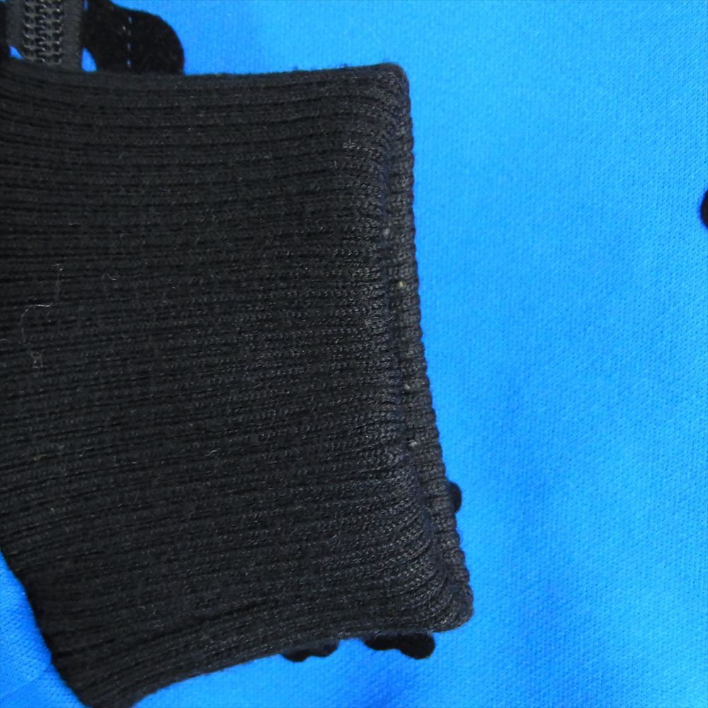 robe de chambre COMME des GARCONS ローブドシャンブルコムデギャルソン AD2003 RK-J011 アーカイブ フラワー柄 フロッキープリント トラックジャケット ジャージ ブルー系 M【中古】