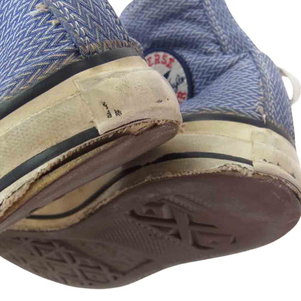 CONVERSE コンバース ヴィンテージ 90s USA製 ALL STAR HI オールスター スニーカー ライトブルー系 US9【中古】