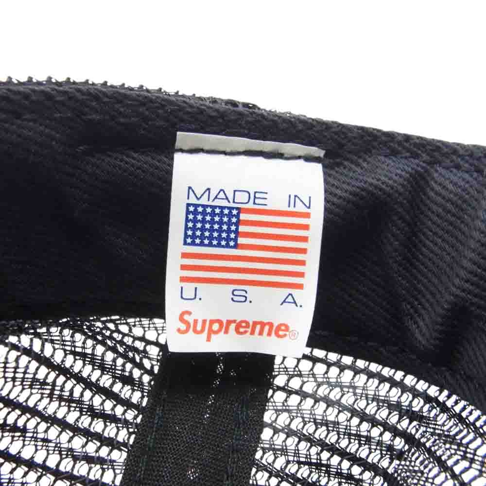 Supreme シュプリーム 09AW Battle Ready See You in Hell Mesh Cap バトルレディ シーユーインヘル キャップ ブラック ブラック系【美品】【中古】