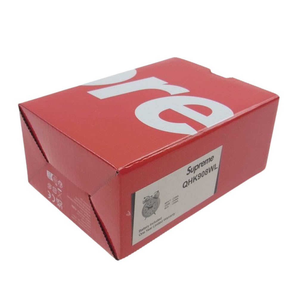 Supreme シュプリーム 22AW QHK908WL seiko alarm clock セイコー アラーム クロック 目覚まし時計 ホワイト系【新古品】【未使用】【中古】
