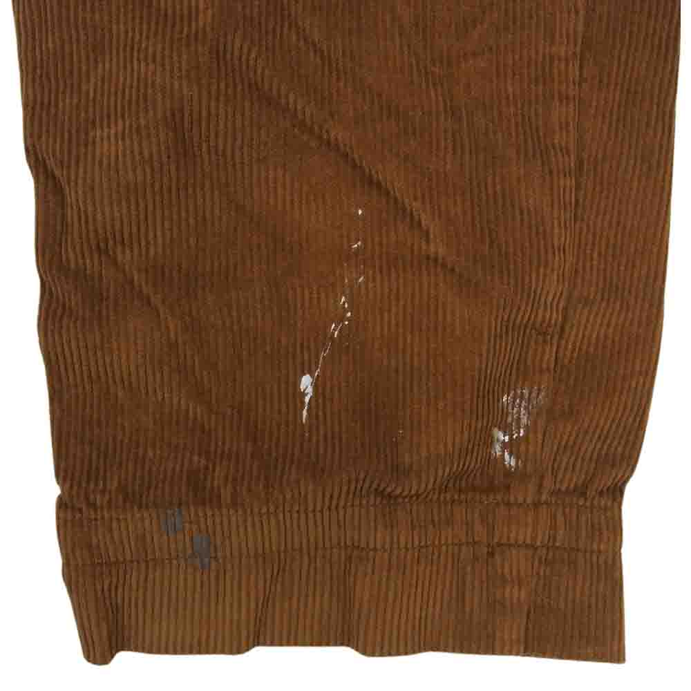 kolor カラー 21AW 21WBN-P03136 BEACON ビーコン コーデュロイ ペイント加工 パンツ ブラウン系 1【美品】【中古】