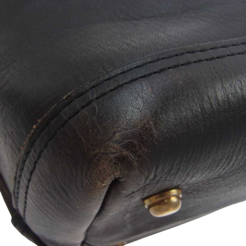 ヴァスコ VS-263TL LEATHER NELSON TOTE BAG レザー ネルソン トート バッグ 黒茶色系【中古】