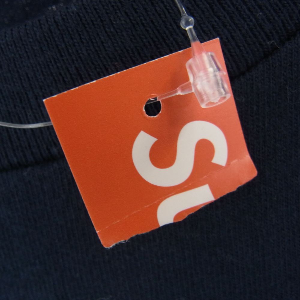 Supreme シュプリーム 15SS New York Yankees Box Logo Tee ニューヨークヤンキース ボックスロゴ プリント 半袖 Tシャツ ネイビー系 M【極上美品】【中古】