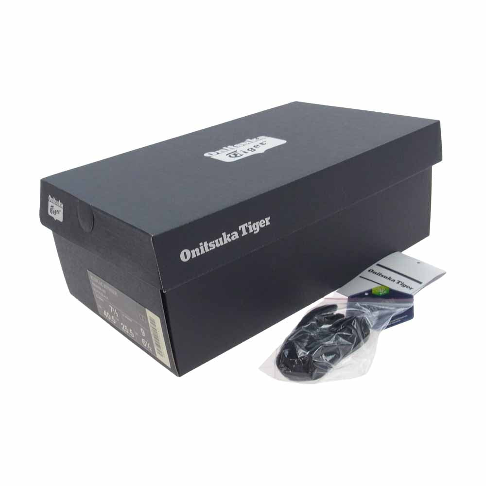 ONITSUKA TIGER オニツカタイガー 1183A958 REBILAC RUNNER レビックランナー スエード スニーカー ブラック系 25.5cm【中古】