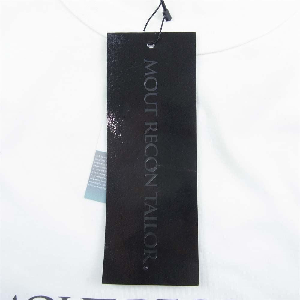 マウトリーコンテーラー M.R.T. MOUT LARGE ICON T-SHIRT ロゴ 半袖 Tシャツ ホワイト系 46【新古品】【未使用】【中古】