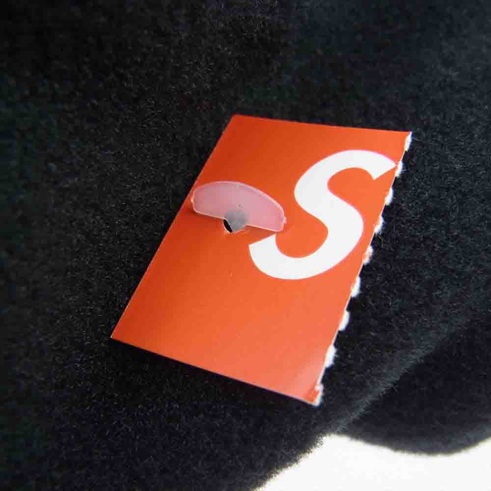 Supreme シュプリーム 23AW Polartec Small Box 6-Panel Cap ポーラテック フリース スモールボックス 6パネル キャップ ブラック系【極上美品】【中古】
