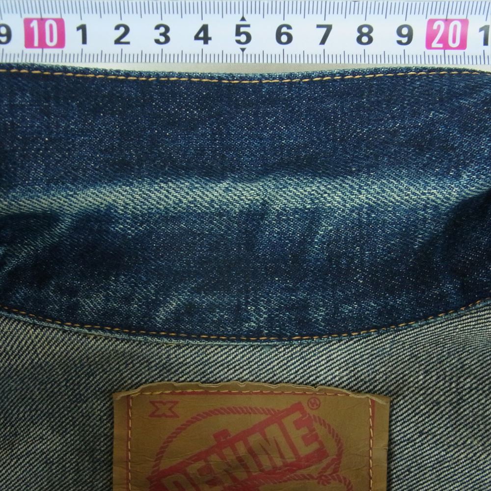 Denime ドゥニーム Lot 507 旧ドゥニーム オリゾンティ期 1950s 2nd MODEL DENIM JACKET デニム ジャケット インディゴブルー系 S【中古】