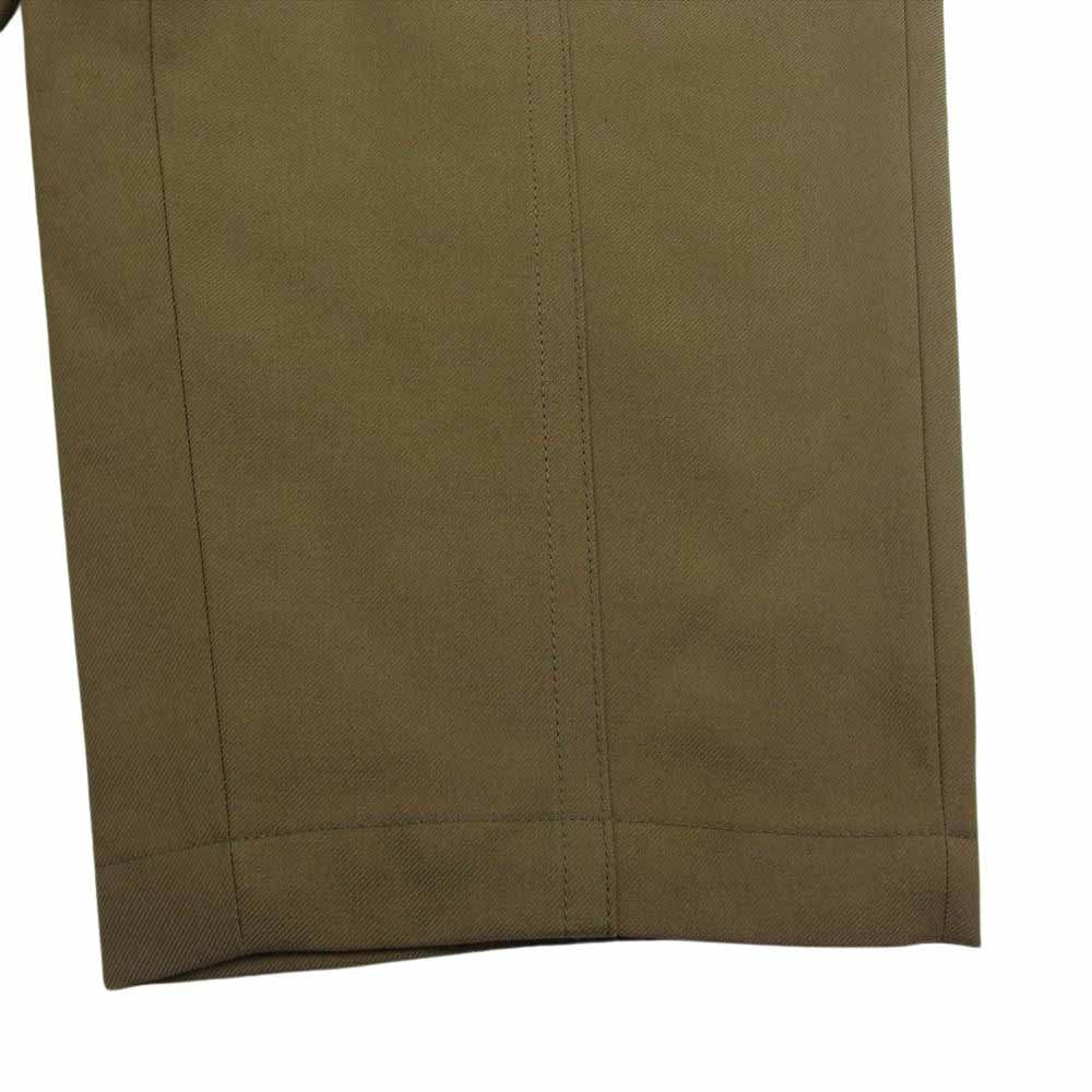 JIL SANDER ジルサンダー 20SS JSMQ311431 国内正規品 Alem trousers イージー トラウザーズ パンツ カーキ系 44【中古】